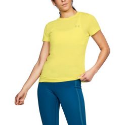Bluzki damskie: Under Armour Koszulka damska Threadborne Train Twist żółta r. L (1305409-159)