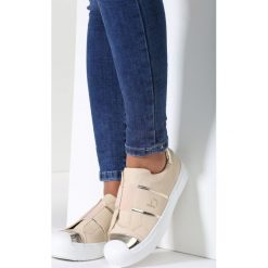 Różowe Sneakersy Liberty Me. Różowe buty sportowe damskie Inny, ze skóry. Za 59,99 zł.