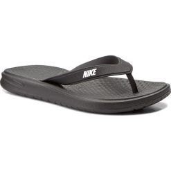 Klapki męskie: Japonki NIKE - Solay Thong 882690 005 Black/White/Black