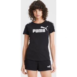 Puma Amplified Koszulka Czarny. Czarne koszulki damskie Puma, xs, z nadrukiem, z bawełny, bez kołnierzyka, z krótkim rękawem. Za 102,95 zł.