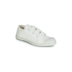 Buty Bensimon TENNIS SCRATCH. Białe trampki i tenisówki damskie Bensimon, bez wzorów, bez zapięcia. Za 169,20 zł.