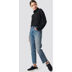 Cheap Monday Jeansy Revive Decay - Blue. Niebieskie jeansy damskie z wysokim stanem marki Cheap Monday. Za 283,95 zł.