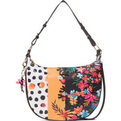 Desigual Carmela Patch Siberi Torebka Czarny Wielokolorowy. Czarne torebki klasyczne damskie Desigual, w paski, z materiału, bez dodatków. Za 326,95 zł.