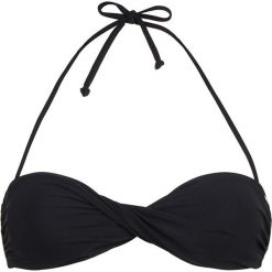 Biustonosz bikini w kolorze czarnym. Czarne biustonosze marki Short Stories, z materiału. W wyprzedaży za 86,95 zł.
