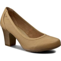 Półbuty CLARA BARSON - W17SS404-1 Camel. Pomarańczowe półbuty damskie Clara Barson, bez wzorów, ze skóry ekologicznej, eleganckie, bez obcasa, na obcasie, bez zapięcia. W wyprzedaży za 39,99 zł.