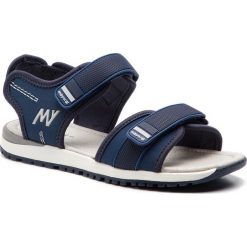 Sandały MAYORAL - 45111 Azul 79. Niebieskie sandały chłopięce Mayoral, ze skóry, bez zapięcia. W wyprzedaży za 139,00 zł.