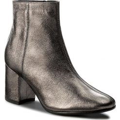 Botki EVA MINGE - Dorotea 2J 17SF1372282EF 766. Szare botki damskie na obcasie marki Eva Minge, ze skóry. W wyprzedaży za 249,00 zł.