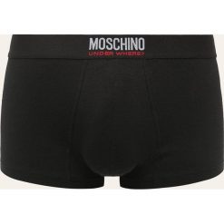 Moschino Underwear - Bokserki. Białe bokserki męskie Moschino Underwear, bez wzorów, z elastanu. Za 199,90 zł.