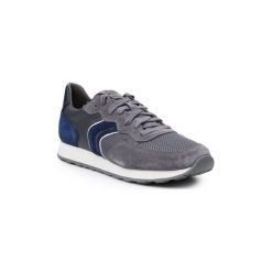 Buty Geox Buty lifestylowe U Vincit B U845VB-02214-C1F4R. Szare trampki męskie Geox, bez wzorów, bez zapięcia. Za 429,00 zł.