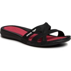Klapki ARENA - Athena Woman Hook 80680 509 Black/Fuchsia. Czarne klapki damskie Arena, bez wzorów, z tworzywa sztucznego, bez obcasa. Za 99,00 zł.