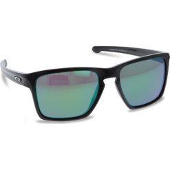 Okulary przeciwsłoneczne OAKLEY - Sliver XL OO9341-1957 Polished Black/Prizm Jade Iridium. Czarne okulary przeciwsłoneczne męskie wayfarery marki Oakley, z tworzywa sztucznego. W wyprzedaży za 479,00 zł.