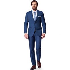 Marynarka Business Mix Szafir. Garnitury męskie LANCERTO, bez wzorów, z wełny. Za 1099,90 zł.