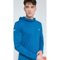 Bluzy męskie: Bluza treningowa męska BLMF003 – denim melanż