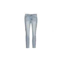 Jeansy straight leg Desigual OLIMPIA. Niebieskie jeansy damskie Desigual. Za 263,40 zł.