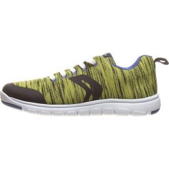 Sneakersy "Xunday" w kolorze zielonym. Zielone trampki chłopięce marki geox kids, z gumy, na sznurówki. W wyprzedaży za 129,95 zł.