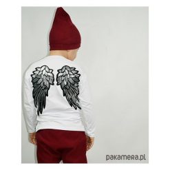 Longsleeve wings. Szare t-shirty chłopięce z nadrukiem marki Pakamera. Za 75,00 zł.