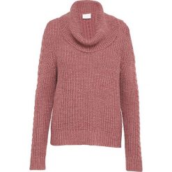 Sweter "Christana" w kolorze jasnoróżowym. Czerwone swetry klasyczne damskie marki About You, xs, ze splotem. W wyprzedaży za 86,95 zł.