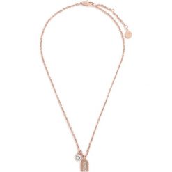 Naszyjnik FURLA - New Crystal 1054154 J CQ67 K21 Oro Rosa. Różowe naszyjniki męskie Furla, metalowe. Za 429,00 zł.