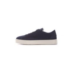Buty Santoni MBGL21012PNNXSO0U50. Niebieskie trampki męskie Santoni, bez wzorów, bez zapięcia. Za 1504,41 zł.