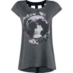 Aladyn Aladyn i Dżasmina Koszulka damska odcienie szarego/czarny. Szare t-shirty damskie marki Aladyn, s, z nadrukiem, z okrągłym kołnierzem. Za 54,90 zł.