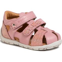 Sandały FRODDO - G2150121 S Pink. Różowe sandały dziewczęce Froddo, ze skóry, bez zapięcia. Za 259,00 zł.