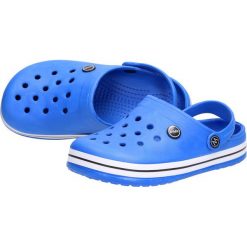 Niebieskie klapki męskie gloksy WALKER 7126. Niebieskie kapcie męskie Walker, bez wzorów. W wyprzedaży za 40,00 zł.