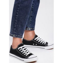 Czarno-Białe Trampki Lakelet. Czarne trampki i tenisówki damskie Inny, bez wzorów, bez zapięcia. Za 49,99 zł.