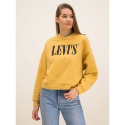 Bluza Levi's 85283-0003. Żółte bluzy damskie Levi's®, s, bez wzorów, z bawełny, bez rękawów, bez kaptura. W wyprzedaży za 239,00 zł.