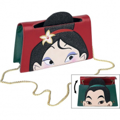 Mulan Danielle Nicole - Mulan und Ping Torebka - Handbag czerwony/zielony. Czerwone torebki klasyczne damskie Mulan, z aplikacjami, z aplikacjami. Za 324,90 zł.