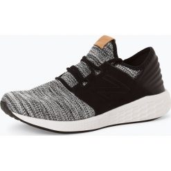 New Balance - Tenisówki męskie z dodatkiem skóry, biały. Białe trampki męskie New Balance, bez wzorów, ze skóry, bez zapięcia. Za 249,95 zł.
