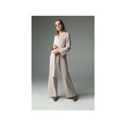 Kombinezon Savage - nude. Brązowe kombinezony damskie Madnezz, s, w paski, z elastanu, eleganckie, bez kołnierzyka, bez rękawów. Za 349,00 zł.