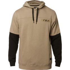 FOX Bluza Męska The Sd Pullover Fleece L Beżowy. Brązowe bluzy męskie marki FOX, m, bez wzorów, z kontrastowym kołnierzykiem, bez rękawów, bez kaptura. Za 300,00 zł.