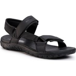 Sandały SKECHERS - Elsinore 204114/BBK Black. Czarne klapki męskie Skechers, ze skóry ekologicznej, bez zapięcia. Za 259,00 zł.