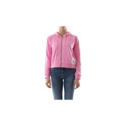 Bluzy Calvin Klein Jeans J20J209559 BOXY MONOGRAM. Różowe bluzy damskie Calvin Klein Jeans, s, bez wzorów, z jeansu, bez rękawów, bez kaptura. Za 306,96 zł.