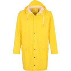 Rains LONG JACKET Parka yellow. Żółte płaszcze damskie marki Rains, xl, bez wzorów, z poliesteru, bez kaptura. Za 389,00 zł.