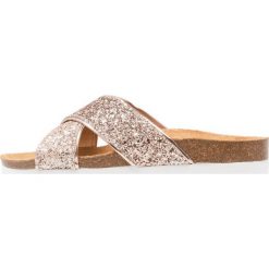 Chodaki damskie: Office WARNER Klapki rose gold glitter