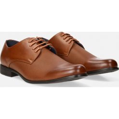 Camelowe buty wizytowe sznurowane casu mxc410. Buty wizytowe męskie Casu, na sznurówki. Za 79,99 zł.