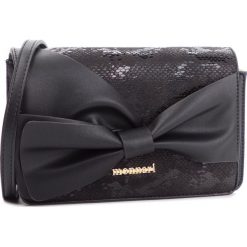 Torebka MONNARI - BAG0300-020 Black. Czarne listonoszki damskie marki Monnari, z materiału. W wyprzedaży za 159,00 zł.
