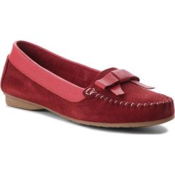 Mokasyny FILIPE - 4097 Vermelho 1. Czerwone mokasyny damskie marki Filipe, ze skóry, na płaskiej podeszwie. W wyprzedaży za 159,00 zł.