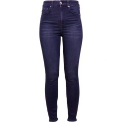 7 for all mankind AUBREY Jeans Skinny Fit blue denim. Niebieskie rurki damskie marki 7 for all mankind, z elastanu. W wyprzedaży za 650,30 zł.