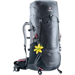 DEUTER plecak turystyczny Aircontact Lite 45+10L SL graphite-black. Szare plecaki damskie Deuter, bez wzorów, sportowe. Za 576,00 zł.