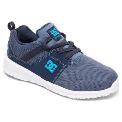 DC Tenisówki Chłopięce Heathrow B Shoe Xbbb Blue/Blue/Blue 36. Niebieskie buty sportowe chłopięce marki DC. W wyprzedaży za 169,00 zł.