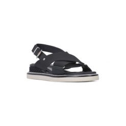 Sandały Tommy Hilfiger 990 SPORY STRECH. Czarne sandały damskie marki TOMMY HILFIGER. Za 333,38 zł.