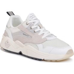 Sneakersy GANT - Nicewill 20539686 White G29. Białe sneakersy damskie GANT, ze skóry. Za 499,00 zł.