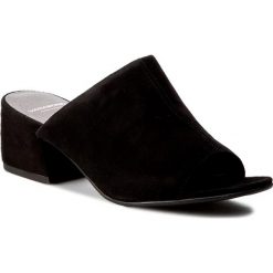 Klapki VAGABOND - Saide 4335-040-20 Black. Czarne klapki damskie Vagabond, bez wzorów, ze skóry, bez obcasa, na obcasie. W wyprzedaży za 259,00 zł.