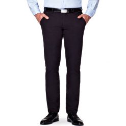 Spodnie Czarne Chino Tommy II. Czarne spodnie męskie LANCERTO, na co dzień, s, bez wzorów, z elastanu, eleganckie. Za 299,90 zł.