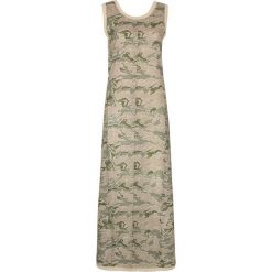 Sukienka Aeronautica Militare. Szare kombinezony damskie Aeronautica Militare, moro, militarne, z włoskim kołnierzykiem, z długim rękawem, długie. Za 399,00 zł.