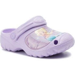 Klapki basenowe FROZEN CP50-SS1956DFR. Fioletowe klapki dziewczęce Frozen, z tworzywa sztucznego. Za 49,99 zł.