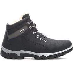 Buty zimowe męskie: Granatowe Trapery Package Tour