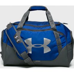 Under Armour - Torba sportowa. Niebieskie torby męskie sportowe marki Under Armour, z poliesteru, sportowe, na ramię, małe. W wyprzedaży za 149,90 zł.